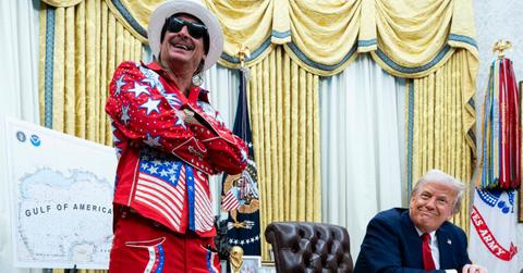 Kid Rock at the White House with President Donald Trump in March 2025.