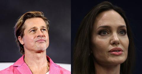 (l-r): Brad Pitt and Angelina Jolie