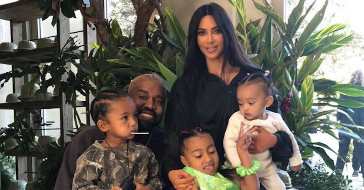 Kim Kardashian and Kanye West's kids