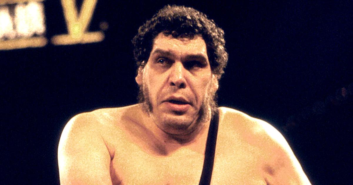 andre the giant drinking