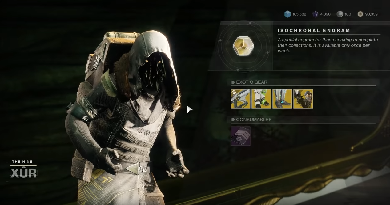 xur location