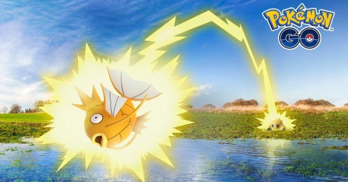 Joltik shocking Magicarp