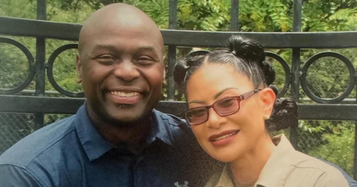 Jen Shah with her husband in prison.