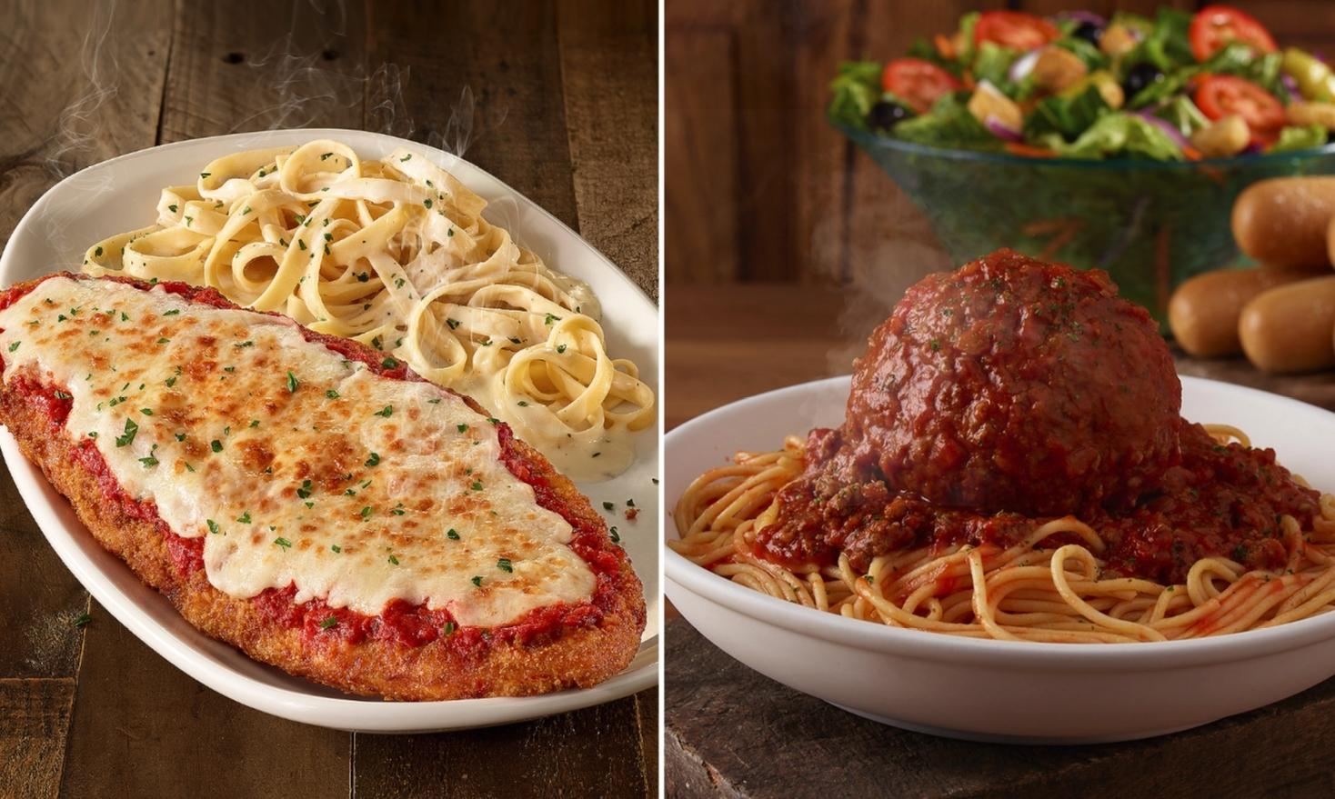 Olive Garden Released A Foot Long Chicken Parm And It Wasn t An April Fools