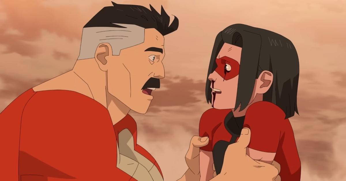 Omni-Man and Oliver in 'Invincible'