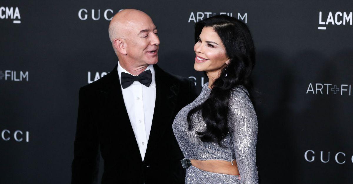 Jeff Bezos and Lauren Sanchez at the LACMA Art and Film Gala.