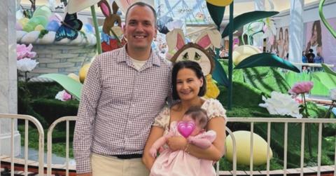 Gypsy-Rose, Ken, and their daughter Aurora on Easter Sunday 2025.