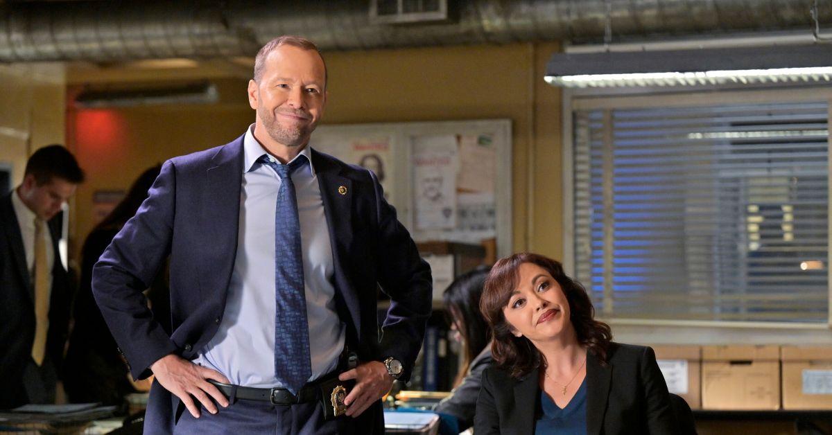 (l-r): Donnie Wahlberg as Danny Reagan and Marisa Ramirez as Maria Baez.