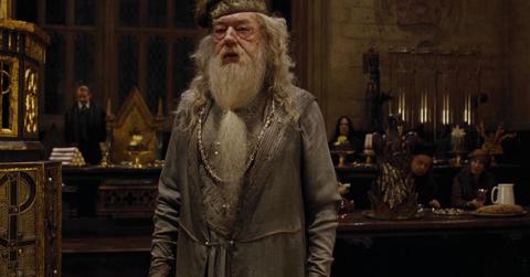 Dumbledore in Harry Potter and the 'Goblet of Fire'