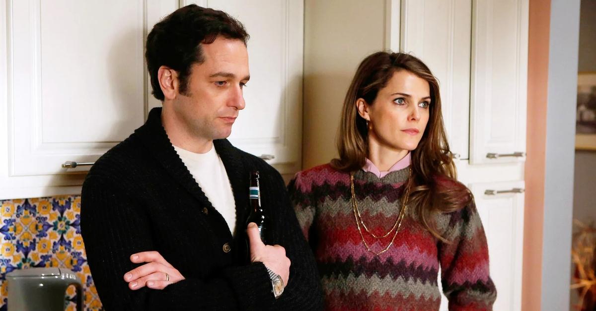 Matthew Rhys as Phillip Jennings and Keri Russell as Elizabeth Jennings in 'The Americans'