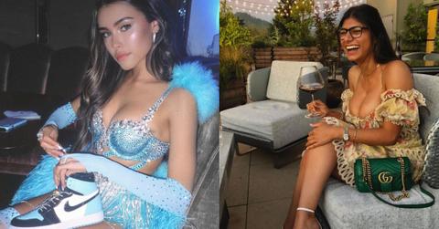 madison beer mia khalifa