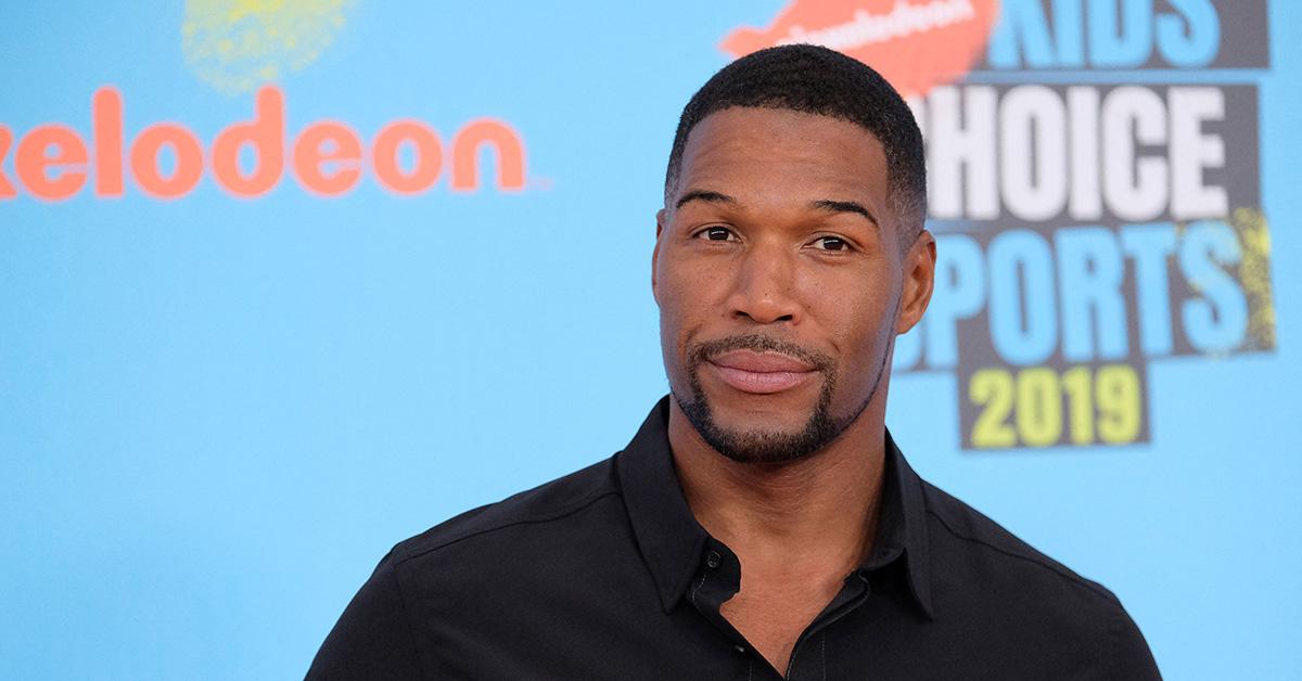 Michael Strahan at the 2019 Kids Choice Sports Awards. 