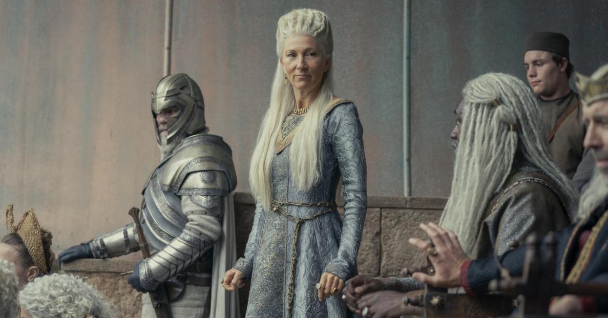 Eve Best as Rhaenys in 'House of the Dragon'