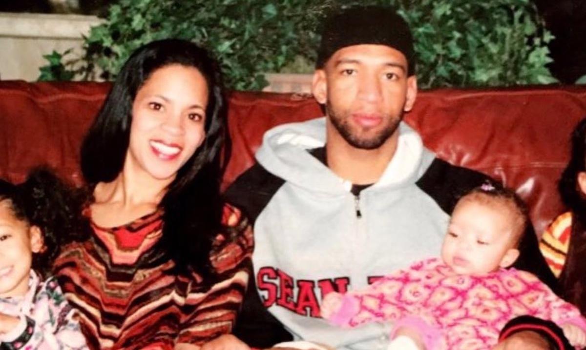 Ingrid and Monty Williams with their kids