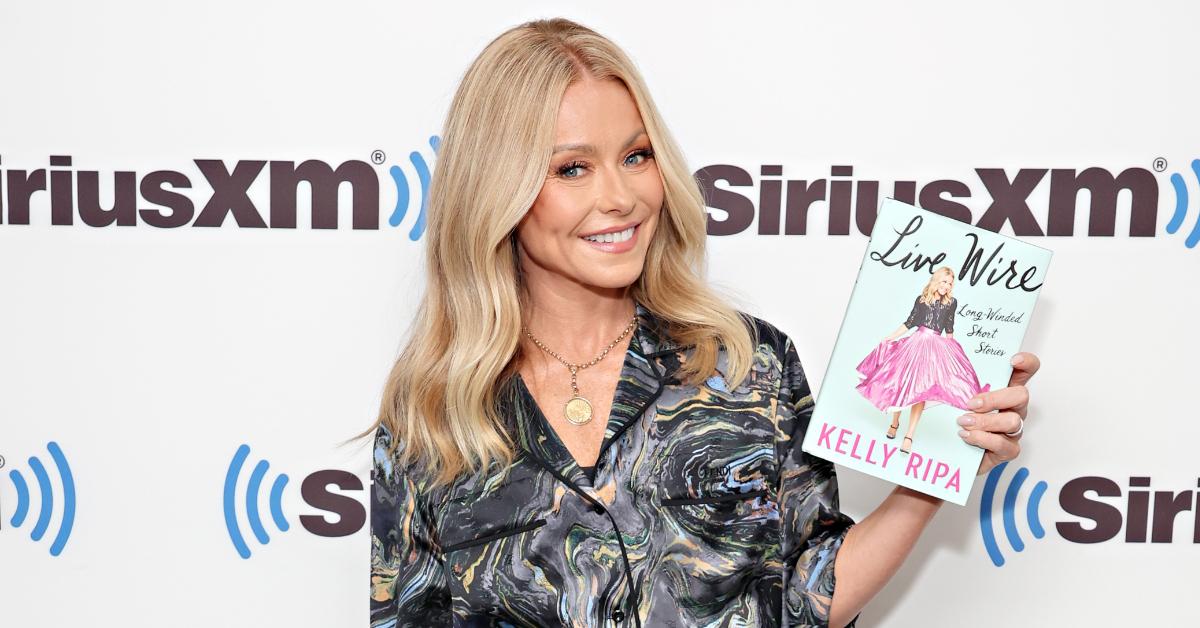 What Does Kelly Ripa Say About Regis Philbin in Her Book?