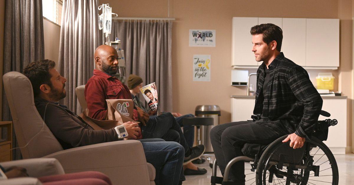 (l-r): James Roday Rodriguez as Gary, Romany Malco as Rome, and David Giuntolli as Eddie 'A Million Little Things'