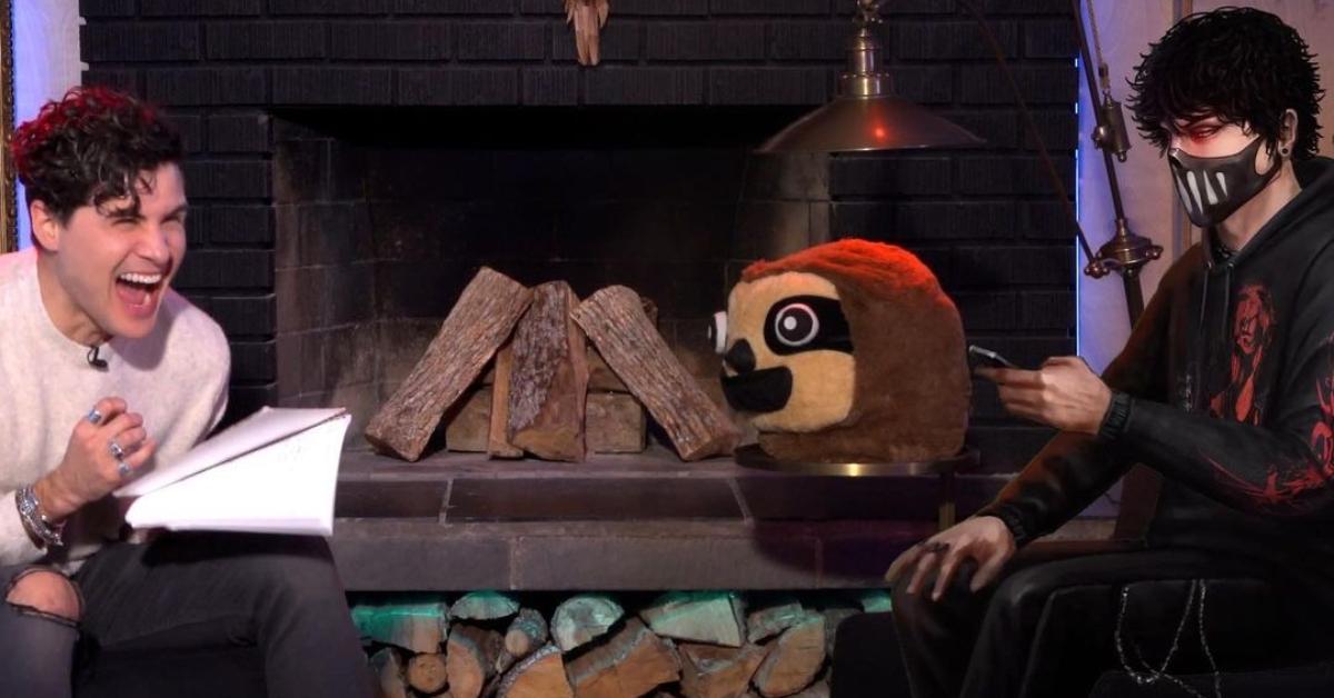 Corpse Husband being interviewed by content creator Anthony Padilla in 2021
