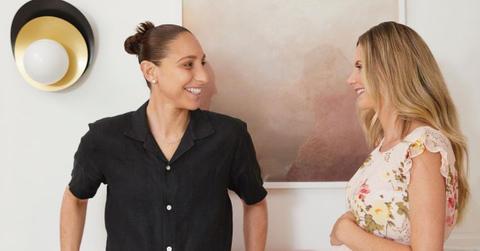(l-r): Diana Taurasi and Penny Taylor