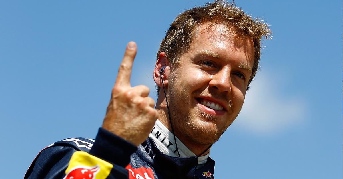 Sebastian Vettel for Red Bull Racing photographed by Vladimir Rys.