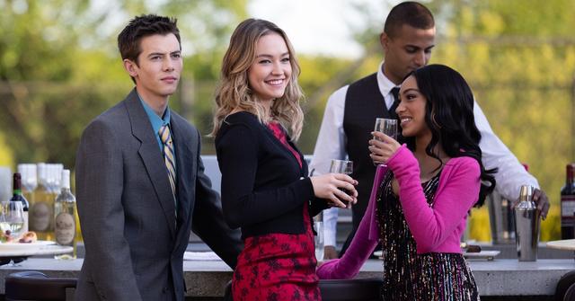 'Cruel Summer' Season 2: Luke (Griffin Gluck), Megan (Sadie Stanley), and Isabella (Lexi Underwood)