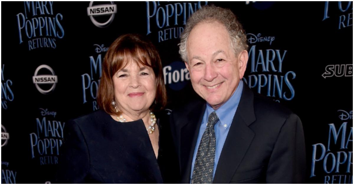 (l-r): Ina Garten and her husband, Jeffrey Garten at the 'Mary Poppins' premiere.