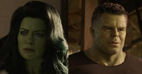 (l-r) She-Hulk and Hulk