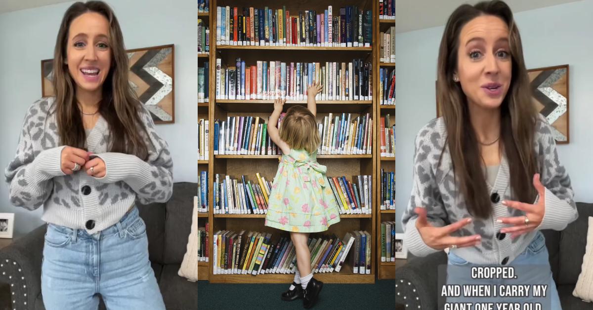 Woman Shows Outfit that Got Her Dress Coded at Local Library