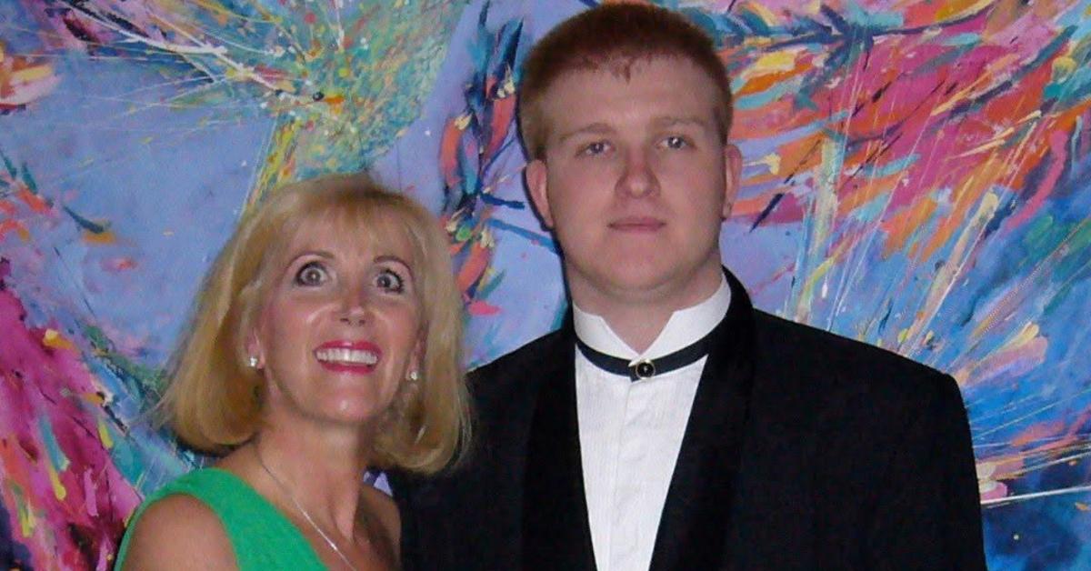 (L-R): Shelley Sykes with her son, Rory Sykes