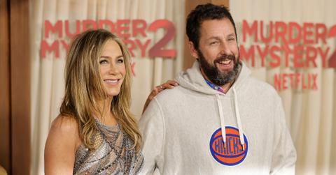 Jennifer Aniston and Adam Sandler