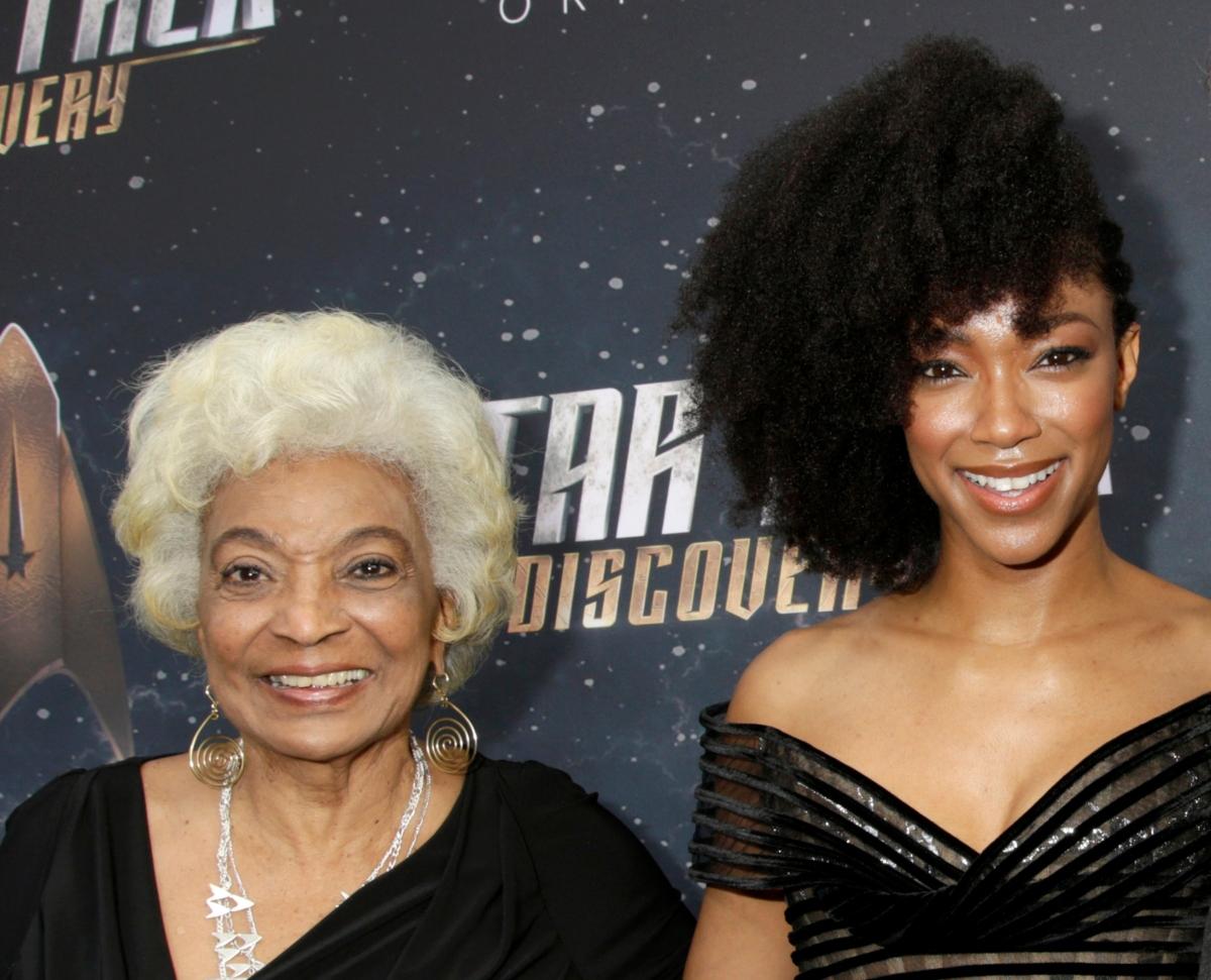 Nichelle Nichols, Sonequa Martin-Green