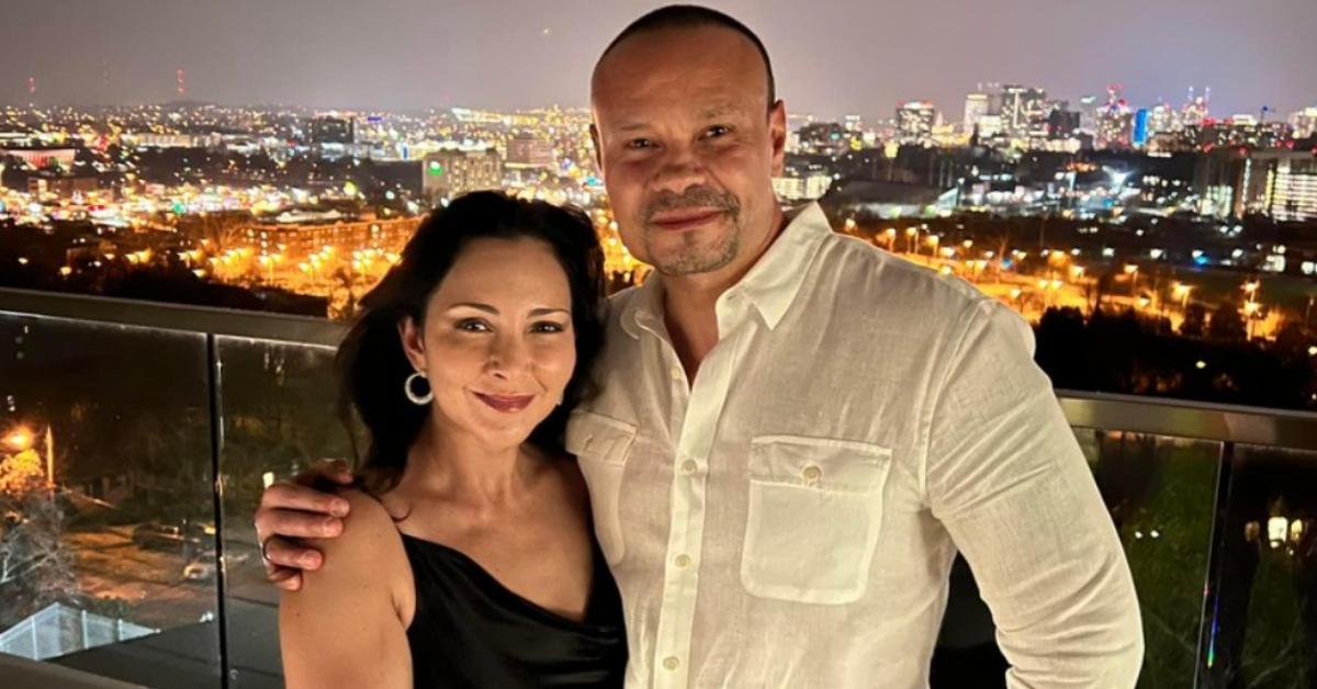 Dan Bongino (R) with his wife Paula