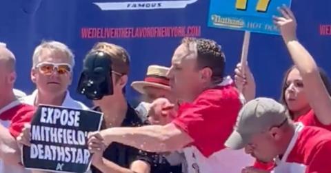 "Smithfield's Deathstar" protester, Joey Chesnut