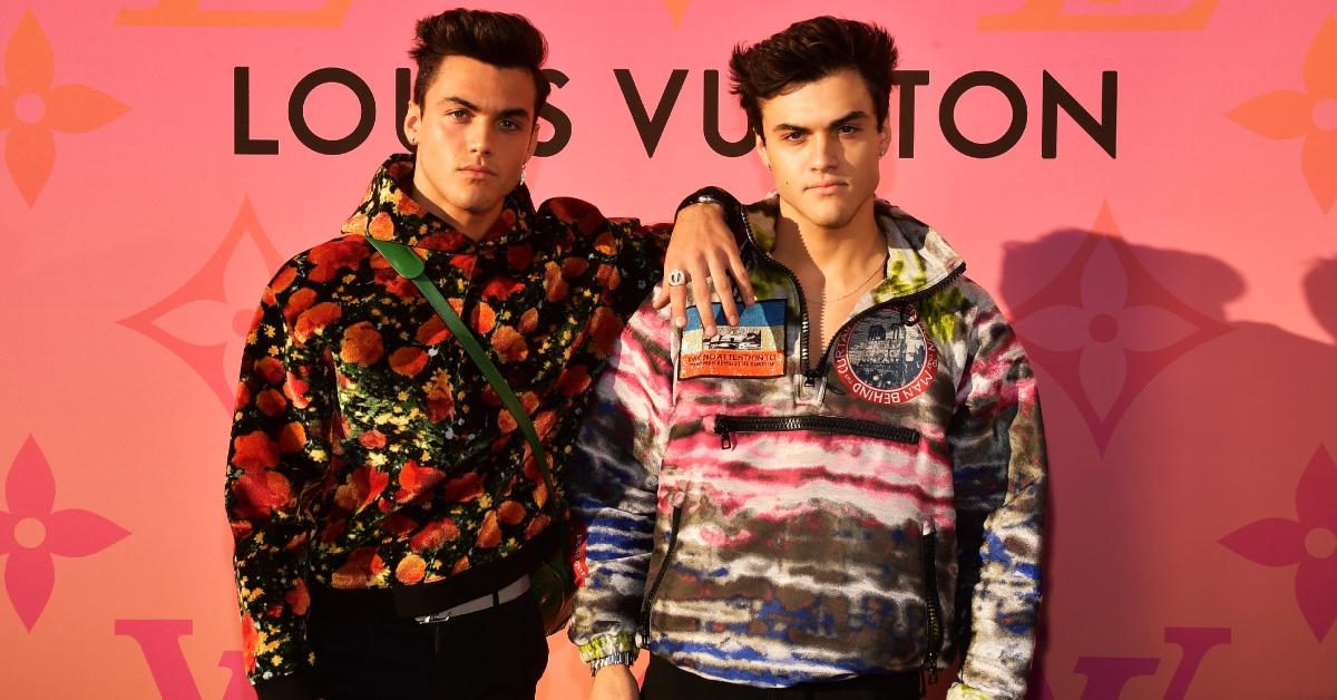 The Dolan Twins attend Louis Vuitton X Opening Cocktail