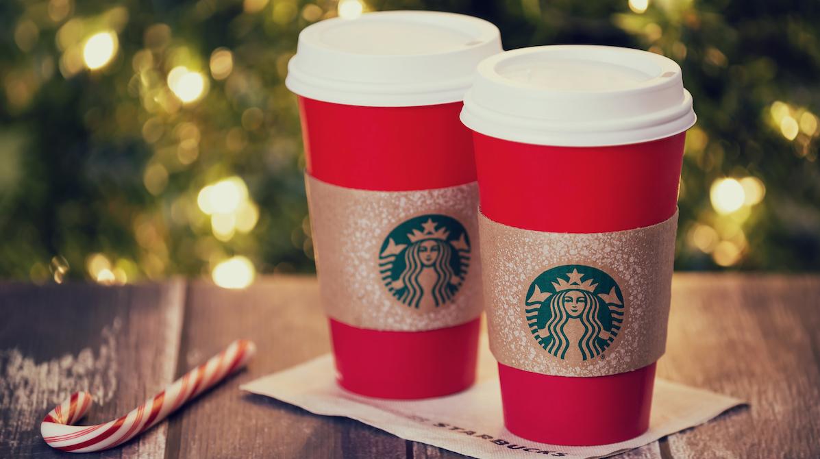 Starbucks Released 4 New Holiday Cups & They're So Merry