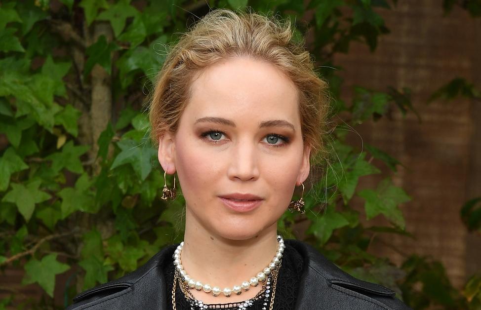 Jennifer Lawrence attends Paris Fashion Week