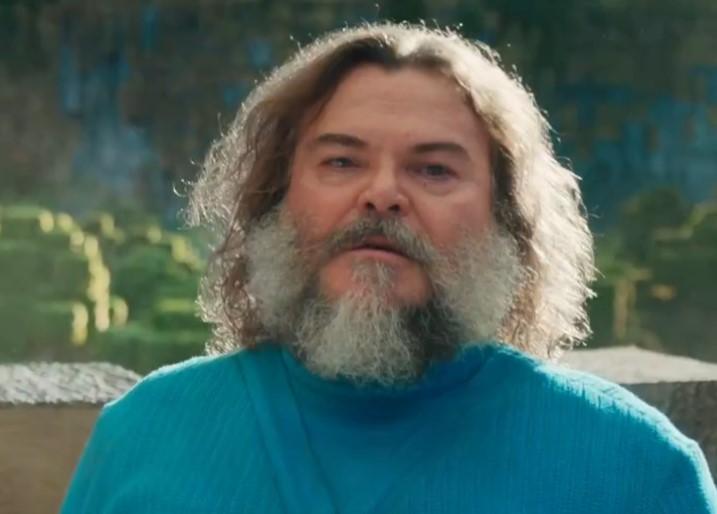 Jack Black in the Minecraft movie