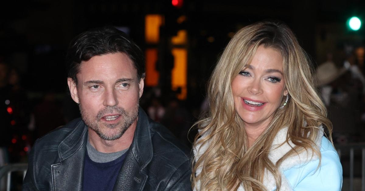 (l-r): Aaron Phypers and Denise Richards at the 2023 parade.