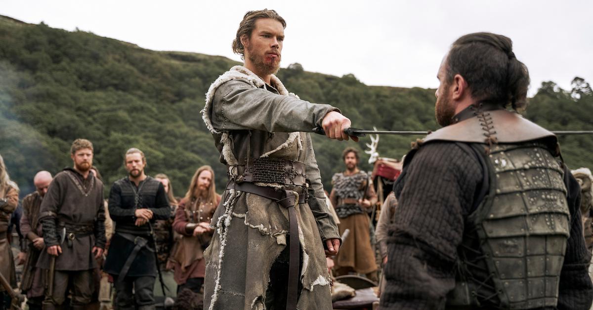 Sam Corlett as Leif in episode 101 of Vikings: Valhalla