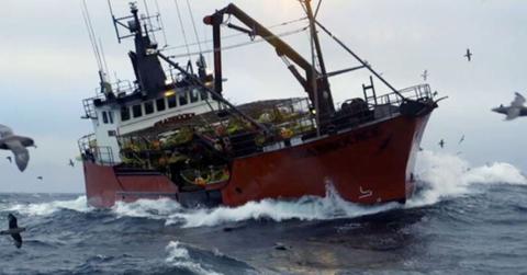 The Seabrooke sails tough waters