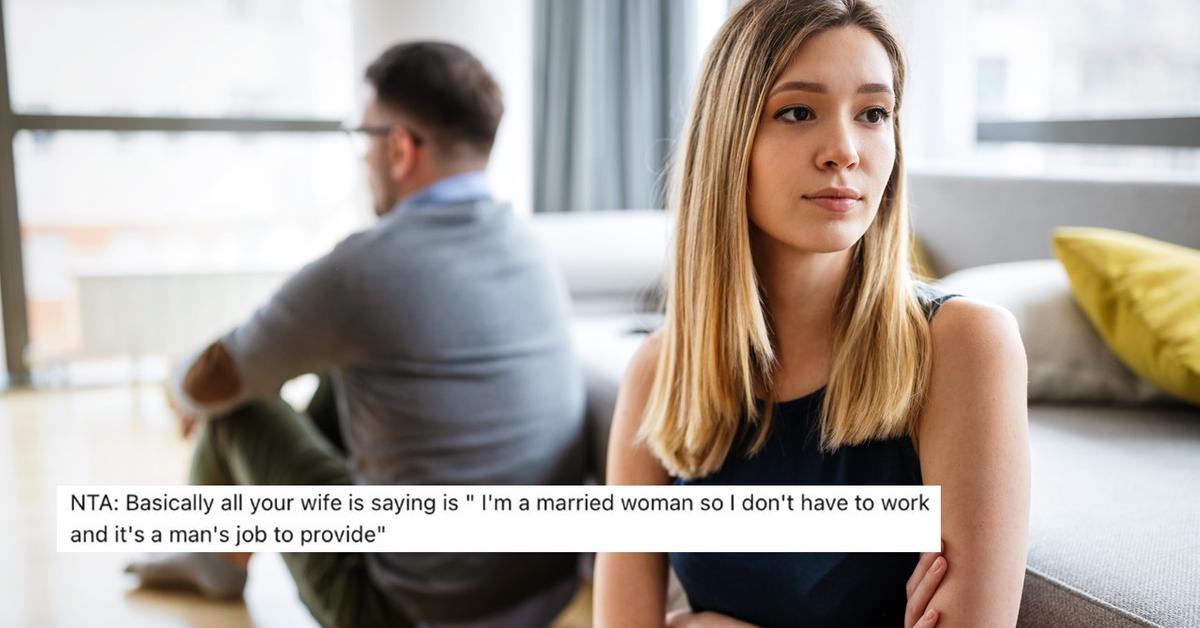 Husband Wants Wife to Go Back to Work — Internet Agrees