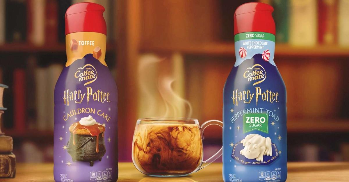 ’Harry Potter’ Butterbeer creamers and cold foams.