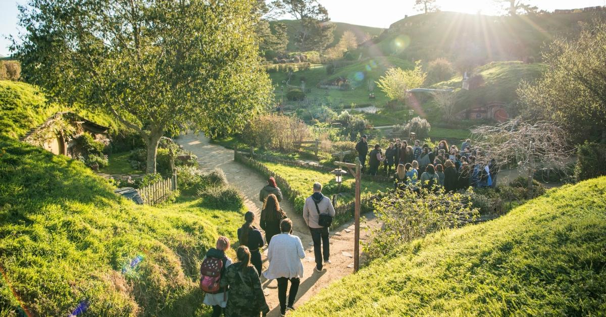 Hobbiton movie set