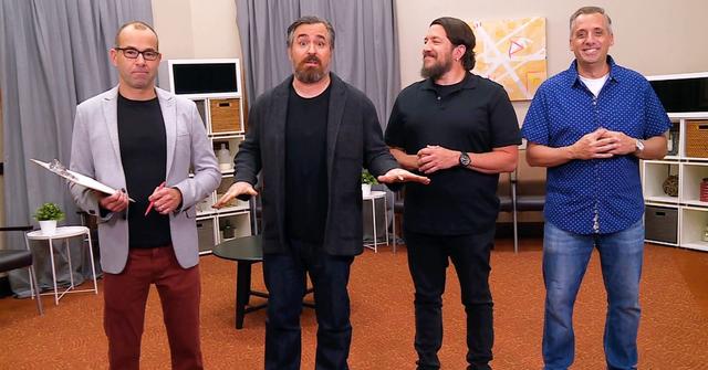 James "Murr" Murray, Brian "Q" Quinn, Sal Vulcano, and Joe Gatto