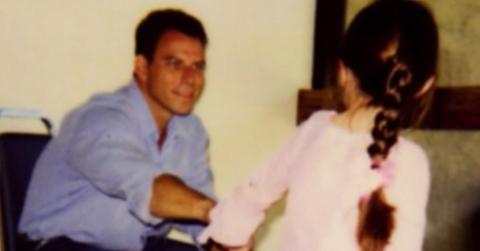 Erik Menendez with his daughter Talia