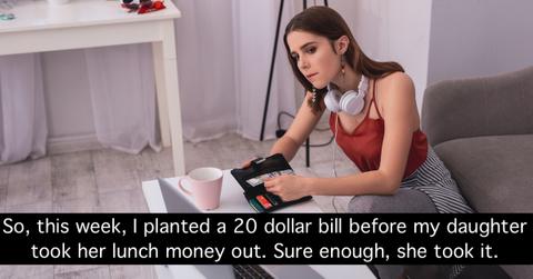 Dad Calls Cops on 6th-Grade Daughter After "Tricking" Her Into Stealing $20 — But He Was the One Who Got Schooled