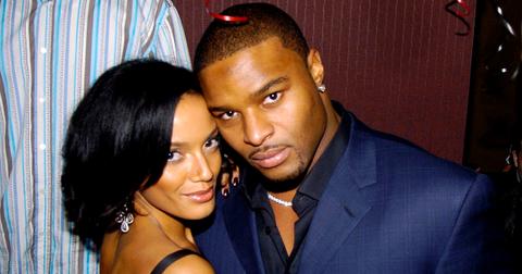 Selita Ebanks and Osi Umenyiora attend Michael Strahan, Jesse Bradford & Noel Ashman Host New Year's Eve at The Plumm on Dec. 31, 2007 in New York City.