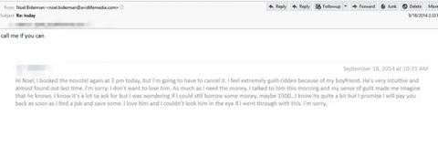 Noel Biderman leaked email