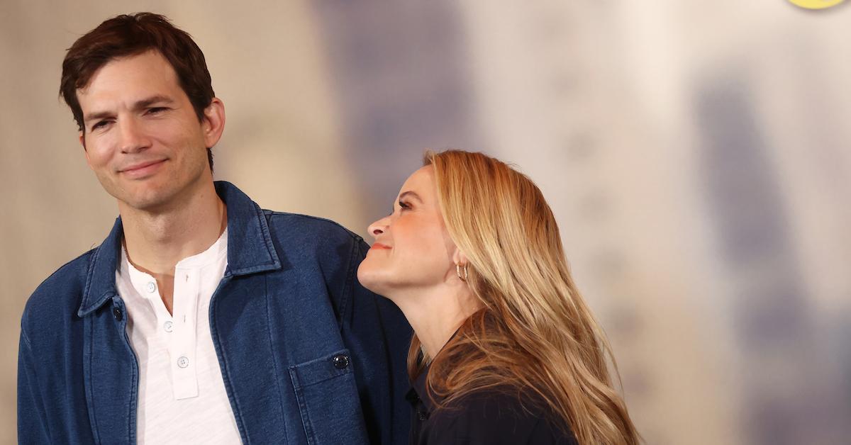 Reese Witherspoon and Ashton Kutcher at 'Your Place or Mine' promo