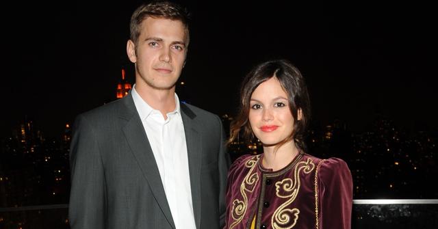 Rachel Bilson and Hayden Christensen at event