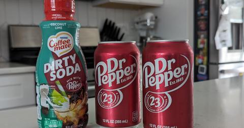 We Tried That: Coffee Mate Dirty Soda and Dr Pepper